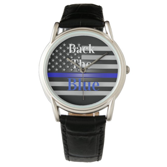 THIN BLUE LINE HORLOGE (Voorkant)