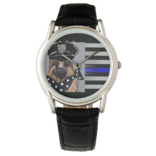 THIN BLUE LINE HORLOGE