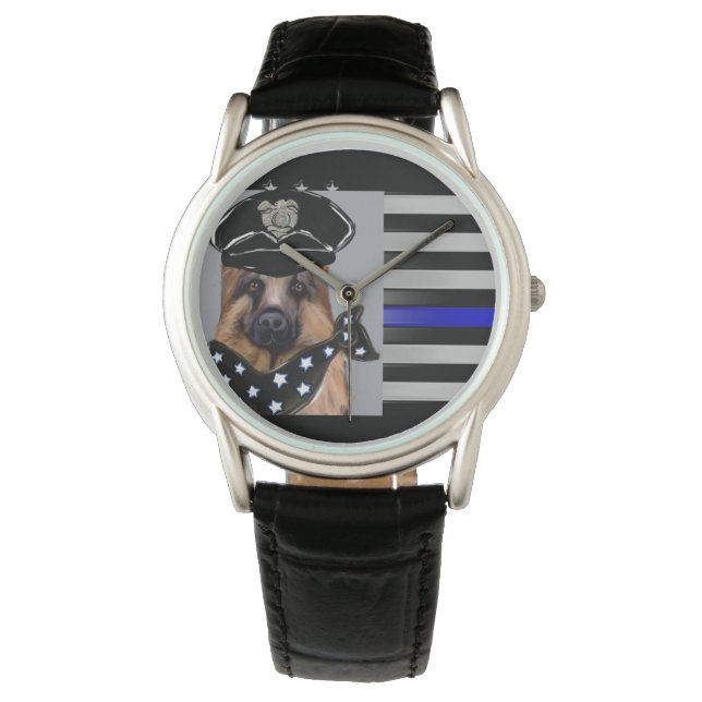 THIN BLUE LINE HORLOGE (Voorkant)