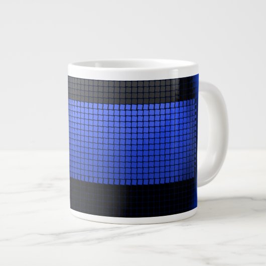 Thin Blue Line Jumbo Mok (Voorkant rechts)