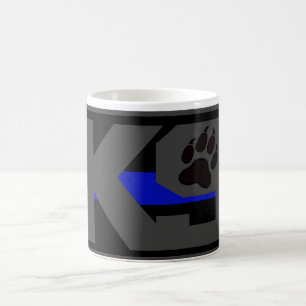 THIN BLUE LINE K9 UNIT WET HANDHAVING KOFFIE MOK