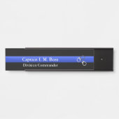 Thin Blue Line - Kluisters Deurbordje (Voorkant)