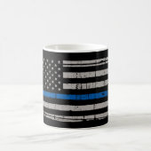Thin Blue Line Koffiemok (Center)