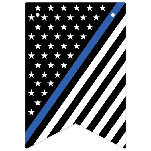 Thin Blue Line Law Enforcement Flag Vlaggetjes (Derde vlag)