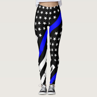 Thin Blue Line Leggings