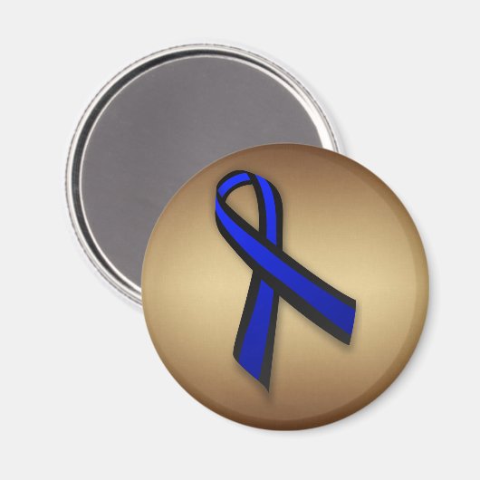 Thin Blue Line Magneet (Voorkant / Achterkant)