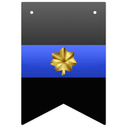 Thin Blue Line Major Promotion Bunting Flags Vlaggetjes (Tweede vlag)