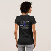 Thin Blue Line Michael the Archangel T-shirt (Achterkant volledig)