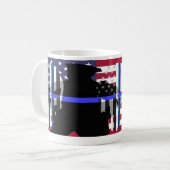 Thin Blue Line Mok (Voorkant links)