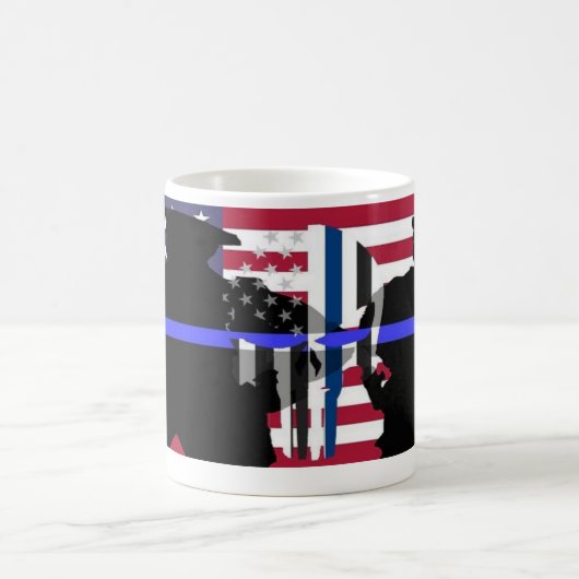 Thin Blue Line Mok (Center)