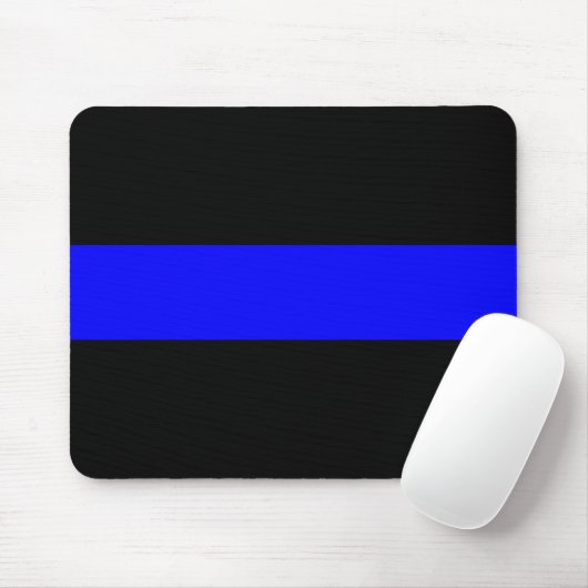 Thin Blue Line Mousepad Muismat (Met muis)