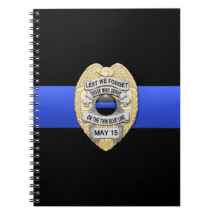 Thin Blue Line Notitieboek