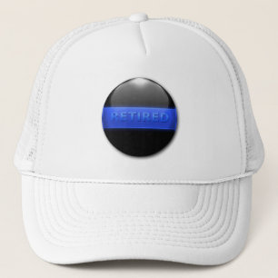 Thin Blue Line - Officer in ruste Trucker Pet