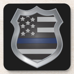 Thin Blue Line Onderzetters