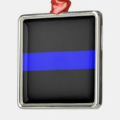 Thin Blue Line Ornament (Links)