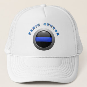 Thin Blue Line - Panic Button Trucker Pet