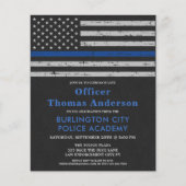 Thin Blue Line Police Academy Afstuderen Budget (Voorkant)