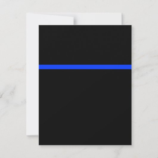 Thin Blue Line Police Event RSVP (Voorkant)