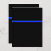 Thin Blue Line Police Event RSVP (Voorkant / Achterkant)