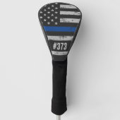 Thin Blue Line Police Golfheadcover (Voorkant)