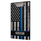 Thin Blue Line Police Klembord (Links)