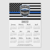 Thin Blue Line Police Logo 12 maanden 2022 (Voorkant)