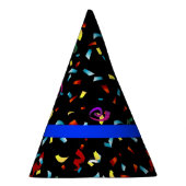 Thin Blue Line Police Thleed Party Confetti Feesthoedjes (Rechts)