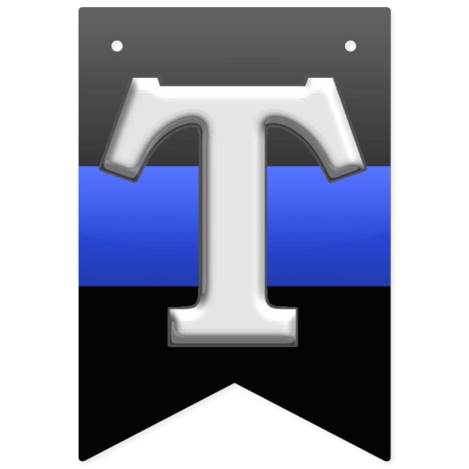 Thin Blue Line Police Vlaggetjes (Tweede vlag)