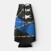 Thin Blue line politieagent Retirement Party Flesjeskoeler (Achterkant)