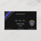 Thin Blue Line San Diego PD Visitekaartje (Voorkant)