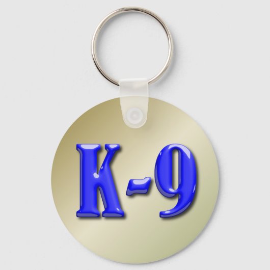 Thin Blue Line Sleutelhanger (Voorkant)