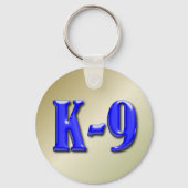 Thin Blue Line Sleutelhanger (Achterkant)