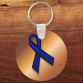 Thin Blue Line Sleutelhanger (Achterkant)