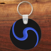 Thin Blue Line Sleutelhanger (Voorkant)