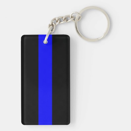Thin Blue Line Sleutelhanger (achterkant)