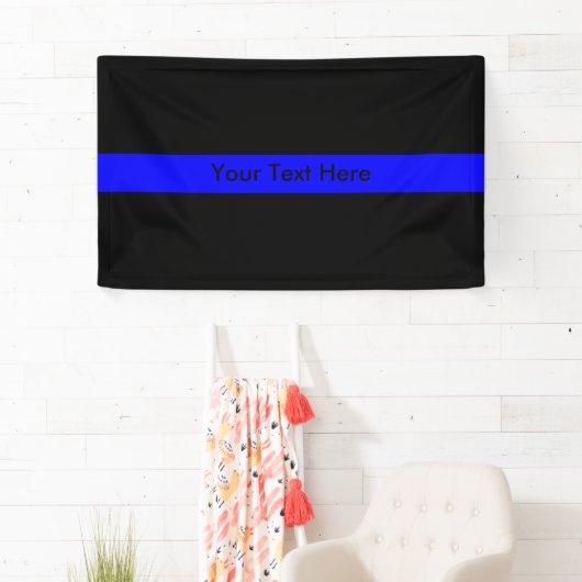 Thin Blue Line Spandoek (Insitu)