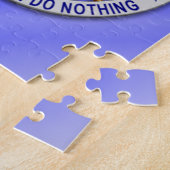 Thin Blue Line Star Badge Legpuzzel (Zijkant)