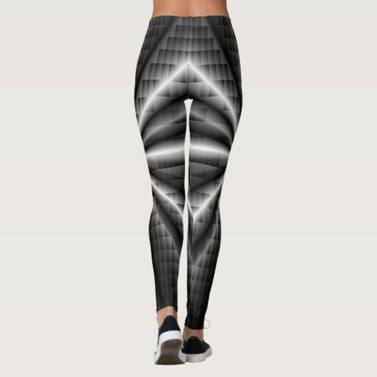 Thin Blue Line - Starburst Leggings (Achterkant)