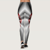 Thin Blue Line - Starburst Leggings (Achterkant)