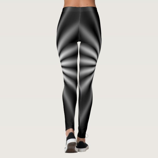 Thin Blue Line - Starburst Leggings (Achterkant)