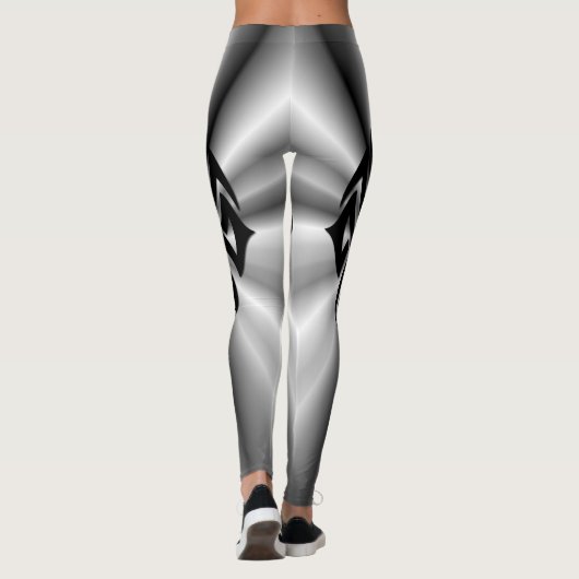 Thin Blue Line - Starburst Leggings (Achterkant)