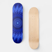 Thin Blue Line Starburst Skateboard (Voorkant)