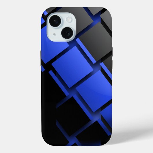 Thin Blue Line Style Case-Mate iPhone Case (Achterkant)