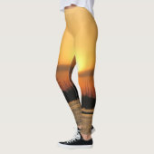 Thin Blue Line - Sunrise op Millwood Leggings (Links)