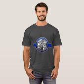 Thin Blue Line Support T-shirt (Voorkant volledig)