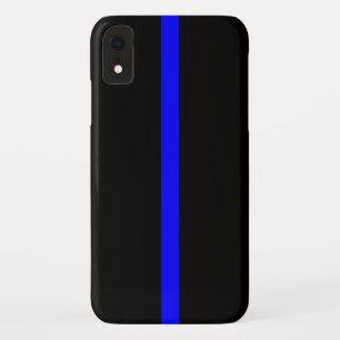 Thin Blue Line Symbol op iPhone XR Hoesje