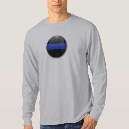 Thin Blue Line T-shirt (Voorkant)