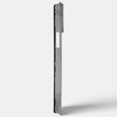 Thin Blue Line Tattered Distress Flag Hoesje-Mate Case-Mate iPhone Case (Achterkant / Rechts)