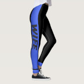 Thin Blue Line - Thin Blue Wifey Badge Leggings (Rechts)
