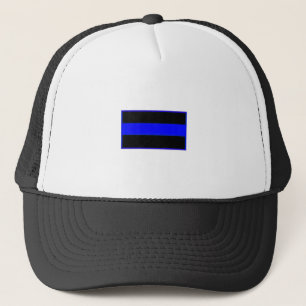 Thin Blue Line Trucker Hat Pet